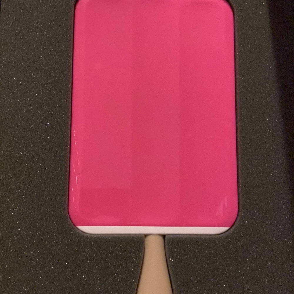 Rare Pink popsicle Jeffrey Star hand mirror.